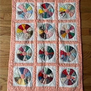 Colorful Patchwork Quilt Wall Hanging